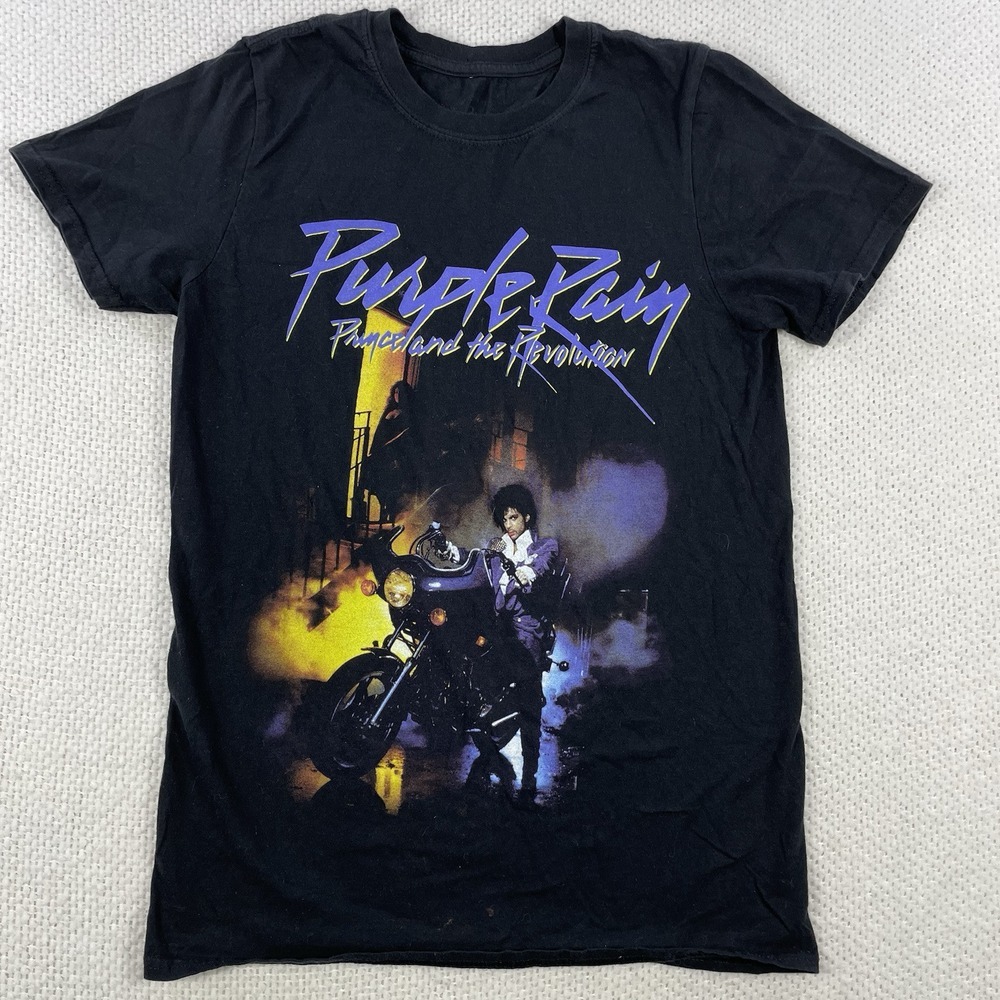 Prince Purple Rain Official T-Shirt‎ Small Graphic Movie Concert Festival
